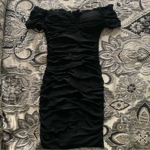 Windsor Rushed Mesh Mini Dress